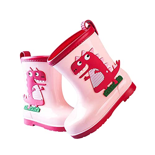 Toddler Dinosaur Rain Boots Waterproof Rubber Boots Kids Rainboots For Girls Boys Rain Boots For Toddler Boys Blue