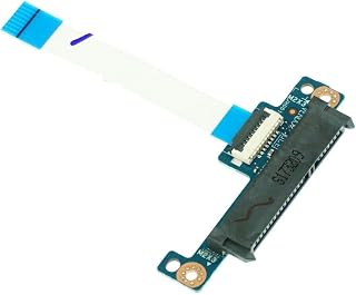 Laptop Hard Disk Drive Cable HDD Connector for Hp 15Q-BU006TX, 15Q-BU007TU, 15Q-BU007TX, 15Q-BU008TU, 15Q-BU008TX, 15Q-BU009TU, 15Q-BU009TX, 15Q-BU010TU(Black)