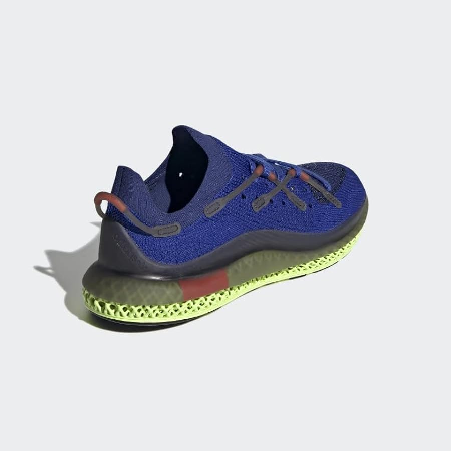 adidas 4D Fusio Shoes Men, Bold Blue Core Black Light Flash Yellow
