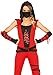 Produktbild Leg Avenue 85384 - Ninja Assassin Damen kostüm , Größe Small (EUR 36), Damen Karneval Kostüm Fasching, Red & Black