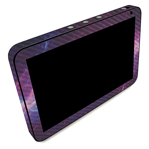 Image of MightySkins Carbon Fiber Skin Compatible with Amazon Echo Show 8 (Gen 2) - Raw Energy | Protective, Durable Textured Carbon Fiber Finish | Easy to Apply | Made in The USA