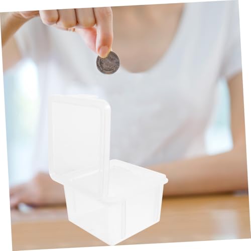Caja transparente para monedas 2 unidades miniatura 5