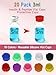 20Pack 3ml Vial Caps (10 Colors) Peptide Caps for 1ml 2ml 3ml 4ml Glass Vials Peptide Storage Protective Cap, Reusable Silicone Covers Fit Peptide Case for Fridge by DawnBox.