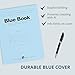 ROARING SPRING Exam Blue Books, 50 School Examination Booklets, 8.5