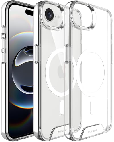 Coque iPhone 16e mince transparente idéale au quotidien pour chargeur MagSafe