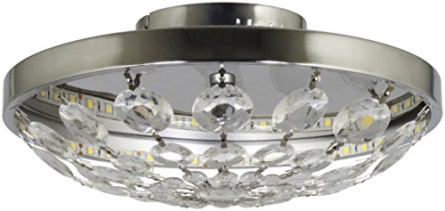 Ranex 6000.498 Plafonnier LED Acier/Plastique/Chrome 13 W