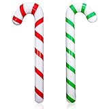 Decoraciones de globos de bastón de caramelo de Navidad, globos de piscina rojos y verdes para decoraciones de fiesta de Navidad