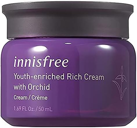 innisfree Orchid Youth Enriched Rich Cream Hyaluronic Acid Face Moisturizer