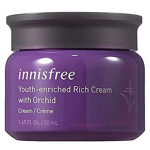 Innisfree Orchid Youth Enriched Rich Cream Hyaluronic Acid Face Moisturizer #TOP2