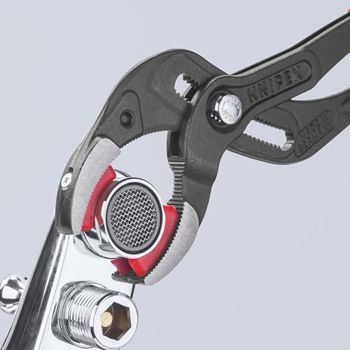 KNIPEX 81 11 250 Werkzeuge, Rohrgreifzange mit austauschbaren Kunststoffbacken (8111250) – Ansicht 4
