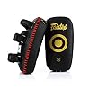 Fairtex KPLC5 Muay Thai Kickboxing Lightweight Thai Pads (Black)