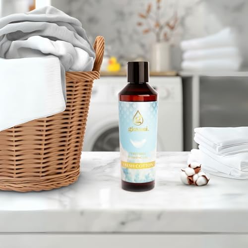 Giovani Wäscheparfüm Fresh Cotton 100 ml | Frisch-pudriger Duft nach frisch gewaschener Wäsche – Ideal wäscheduft für Bettwäsche & Kinderkleidung | (20 Waschungen) 6