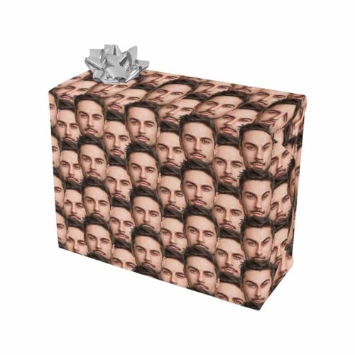 DIYKST Personalized Gift Wrapping Paper Custom...