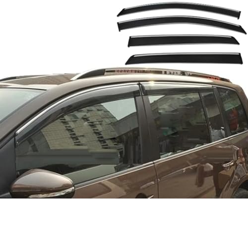Pare-soleil de fenêtre pour VW Touran 2004-2015 - Déflecteur de vitre SunGuard noir