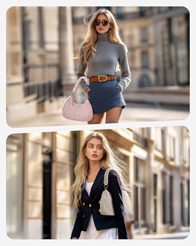 Image of BAGSMART Lightweight Crossbody Bags for Women, Quilted Puffer Shoulder HandBags with Adjustable Strap for Travel