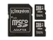 Kingston Digital 16GB Micro SD Flash Card, Pack of 2, One Adapter with Jcase (SDC4/16GB-2P1AET)