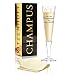 Produktbild RITZENHOFF Champus Champagnerglas von Natalia Yablunovska, aus Kristallglas, 200 ml, mit edlen Gold- und Platinanteilen, inkl. Stoffserviette