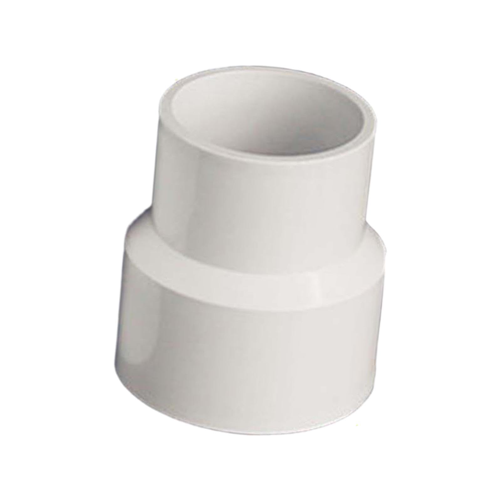 Pixzcsa White Dynamic Vacuum Attachment Adapter For Cyclone Separator Compatible With Various Dust Collector Systems Featuring Durable Construction Dust Extraction, 50Mm To 40Mm