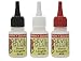 Produktbild DEVIL GLUE Direct-Home Longlife 3x20g **dick, mittel, dünn** (Modellbaukleber, Bastelkleber)