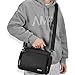 CADeN Camera Shoulder Crossbody Bag Case Compatible for Nikon, Canon, Sony SLR/DSLR Mirrorless Cameras and Lenses Waterproof(1.0 M, Black)