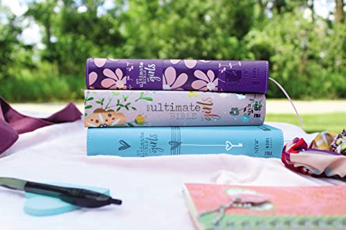 Niv, Ultimate Bible for Girls, Faithgirlz Edition, Leathersoft, Purple: New International Version, P