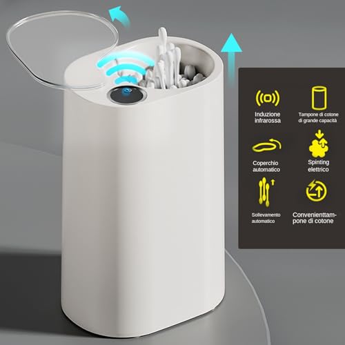 Distributeur automatique de cotons-tiges Generico transparent - 5
