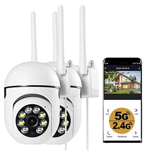 KOWVOWZ Outdoor Security Cameras, 360° View