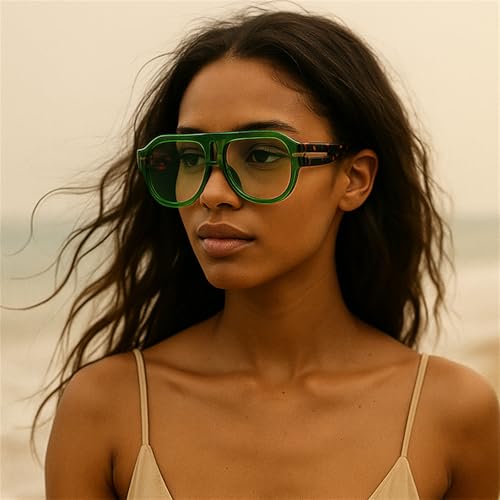 Pilot Y2k Sunglasses For Women Vintage Oversized Wide Leg Men Shield Driving Sun Glasses Female Sexy Shades2