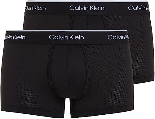 Calvin Klein Herren 2er Pack Boxershorts Low Rise Trunks mit Stretch,...