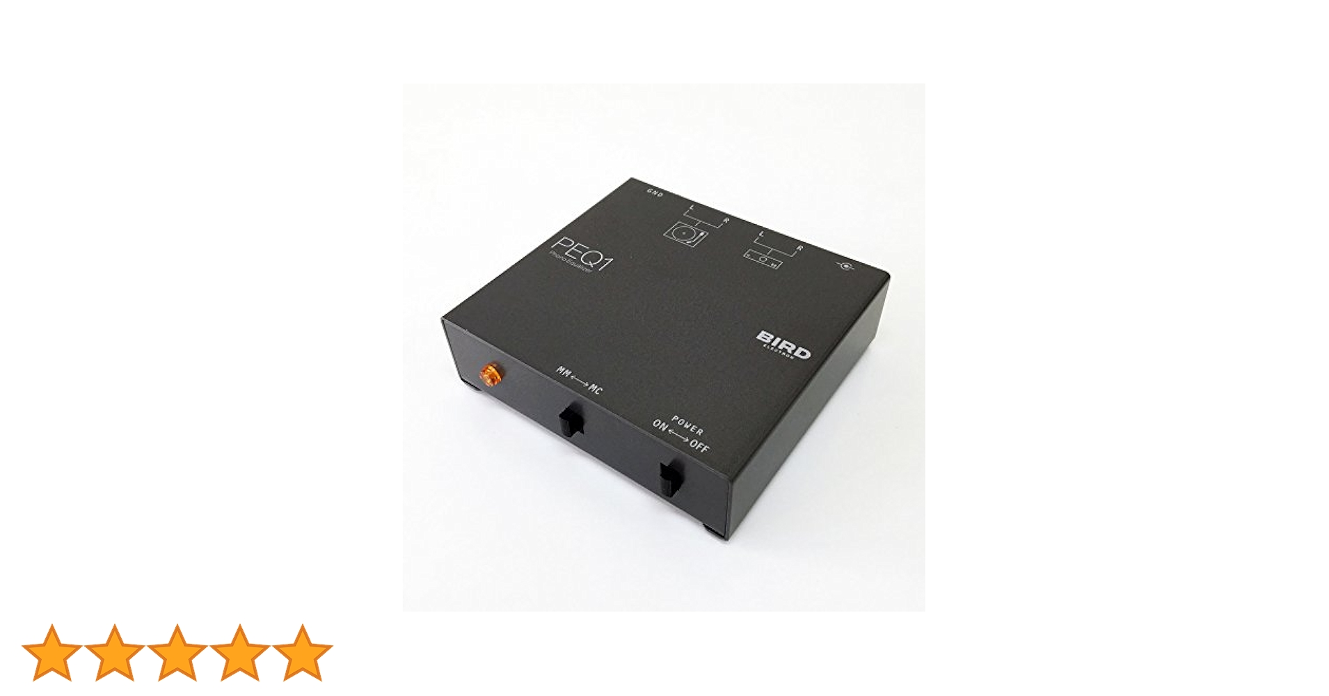 値下げ❗️ROLLS ・VP29フォノイコライザー　USA製 Amazon | バード電子 フォノイコライザー PEQ1 MM/MC