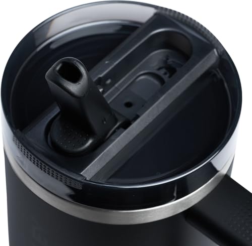 Image of STANLEY Quencher ProTour Flip Straw Tumbler with Leakproof Lid 30 oz | Built-In Straw and Handle | Cup Holder Compatible for Travel | Insulated Stainless Steel Cup | BPA-Free | Black