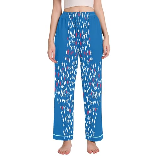 Pantalon de pyjama décontracté à cordon pour vos soirées cocooning à la maison - 2