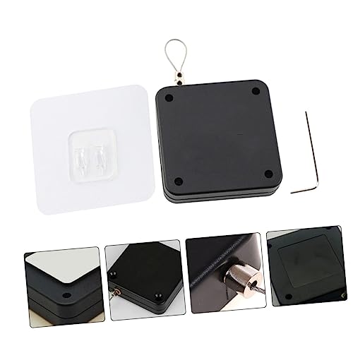 Cierrapuertas automático retráctil autoadhesivo para puertas de casa y oficina 5