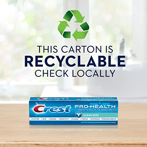 Crest Pro-Health Clean Mint Toothpaste, 4.6Oz, Twin Pack (Packaging May Vary) #TOP7