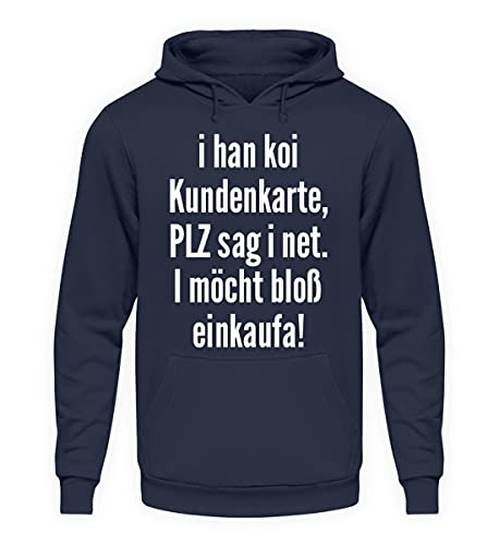 Éponge pull bleu XXXXL unisexe pour éviter les conversations inutiles aux caisses