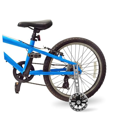 Ruedas auxiliares LED intermitentes duraderas Kichvoe para bicicleta, estabilizadores reemplazables para entrenamiento de equilibrio miniatura 6
