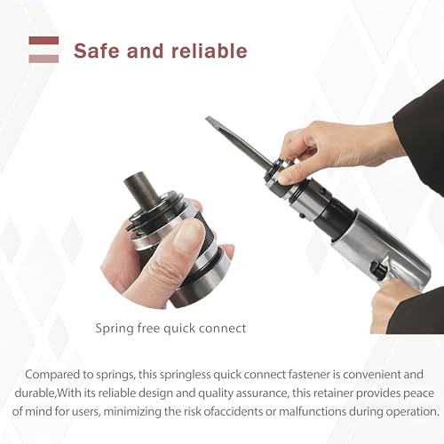 Quick Change Chisel Retainer for CP7110 Air Hammer，Air Hammer Quick Change Retainer Fits Most Air Shovels, Hammers And Other Tools - Thumbnail 5
