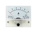 uxcell® 85C1 DC 0-100A Rectangle Analog Panel Ammeter Gauge Ampere Meter