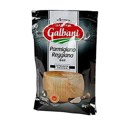 Queso rallado parmesano, 60 gramos
