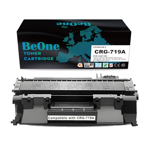 Cartouche de toner CRG-719A BeOne pour imprimante Canon i-Sensys LBP-6300dn