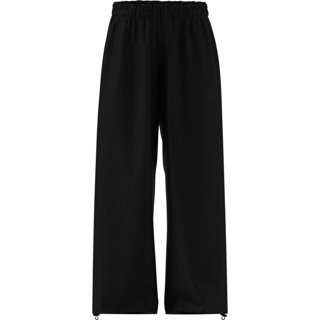 adidas Damen Golfhose Iconic Woven Wide Leg Trackpants with Bunjees