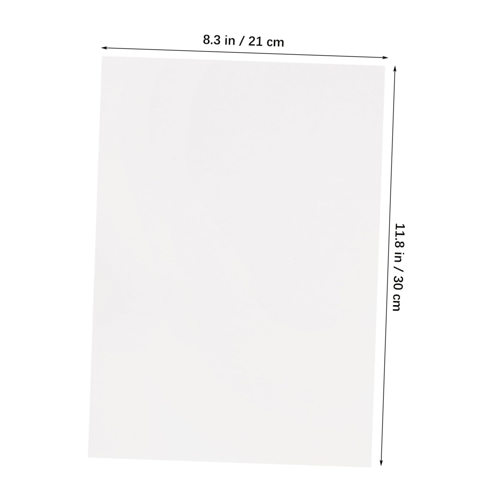 Angoily Papier d'Imprimante A4 Vierge 100 Feuilles Surface Lisse Compatibilité pour Imprimantes et Copieurs Fournitures de Bureau