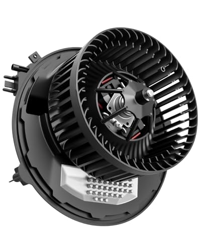 AC Heater Blower Motor and Resistor Assembly with Fan Cage