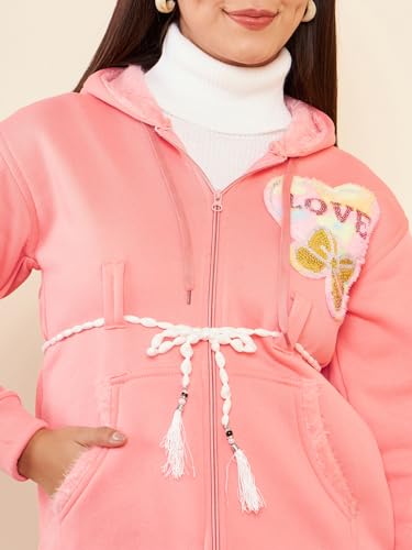 Image of Pivl Women Jacket for Winter with Belt