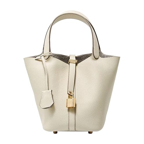 Leather Handbags Purses Stylish Leather Bucket Handbags Women Genuine Leather Handbags Versatile Shoulder Handbag