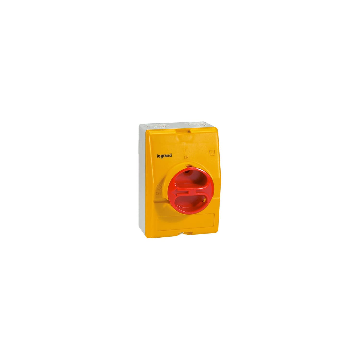 022173 - Interrupteur De Proximité Rotatif Legrand 3p Triphasé 25a - Boitier Jaune étanche Ip65