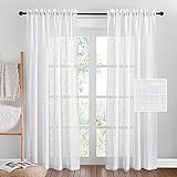 N° de Cortinas - Cada paquete tiene 2 piezas de cortinas de 132 cm de anchura y 213 cm de longitud. Lavables a máquina o a mano y planchables a baja temperatura. ¡ A buscar tu favorito con nuestra tienda de RYB HOME EU!