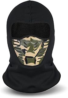Balaclava Face Mask, Winter Fleece Windproof Ski Mask for Men and Women, Army