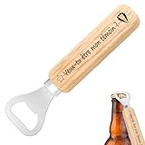 Cadeau Temoin Mariage Décapsuleur en Bois Cadeau Pour Témoin Homme...