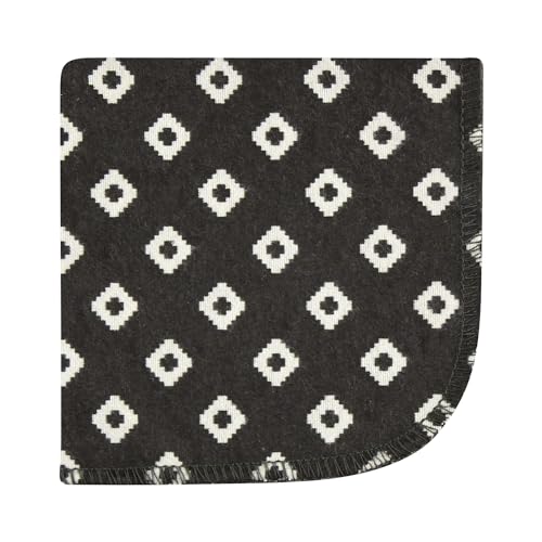 Image of Hudson Baby Unisex Baby Flannel Cotton Poly Washcloths, Wild Buffalo 10 Pack, One Size